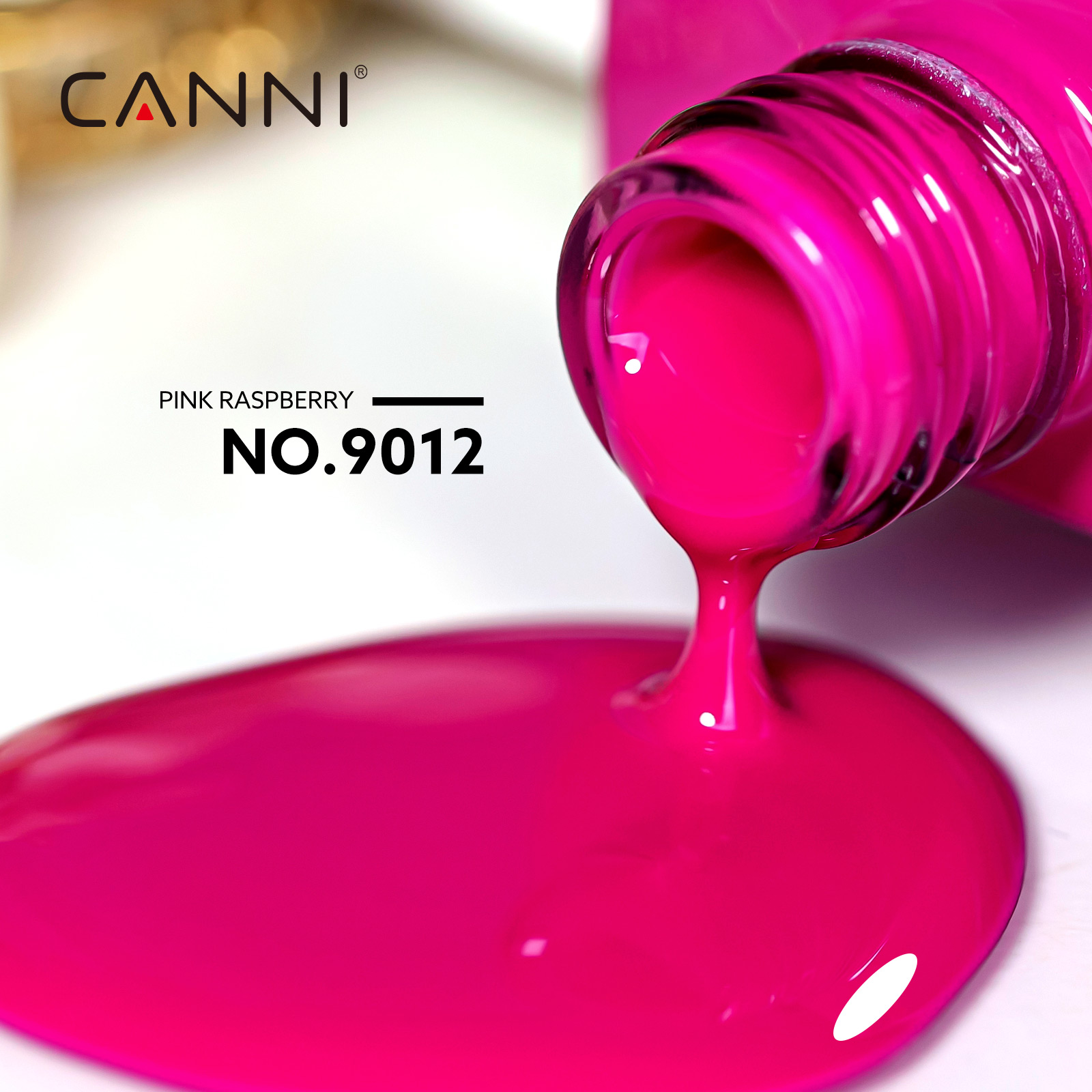 CANNI 9ml Nail Gel Polish HEMA - Nail Art Orange review and price