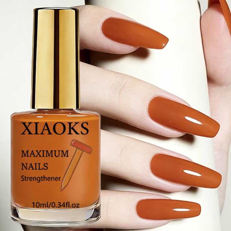 Caramel Orange Nail Strengthen - Nail Art Orange review and price