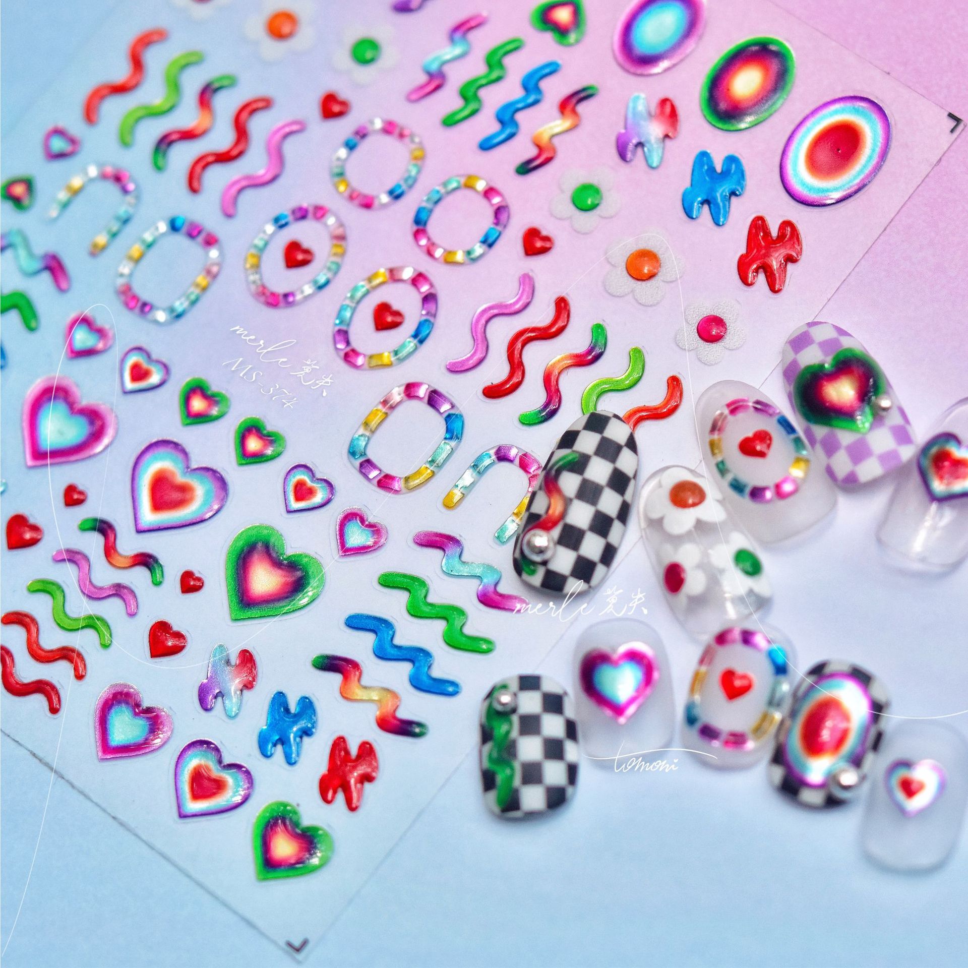 5D Cute Rabbit Love Heart Peac - Nail Art Zelda review and price