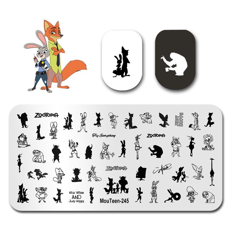 MouTeen-245 Disney ZooTopia Ni - Nail Art Zootopia review and price