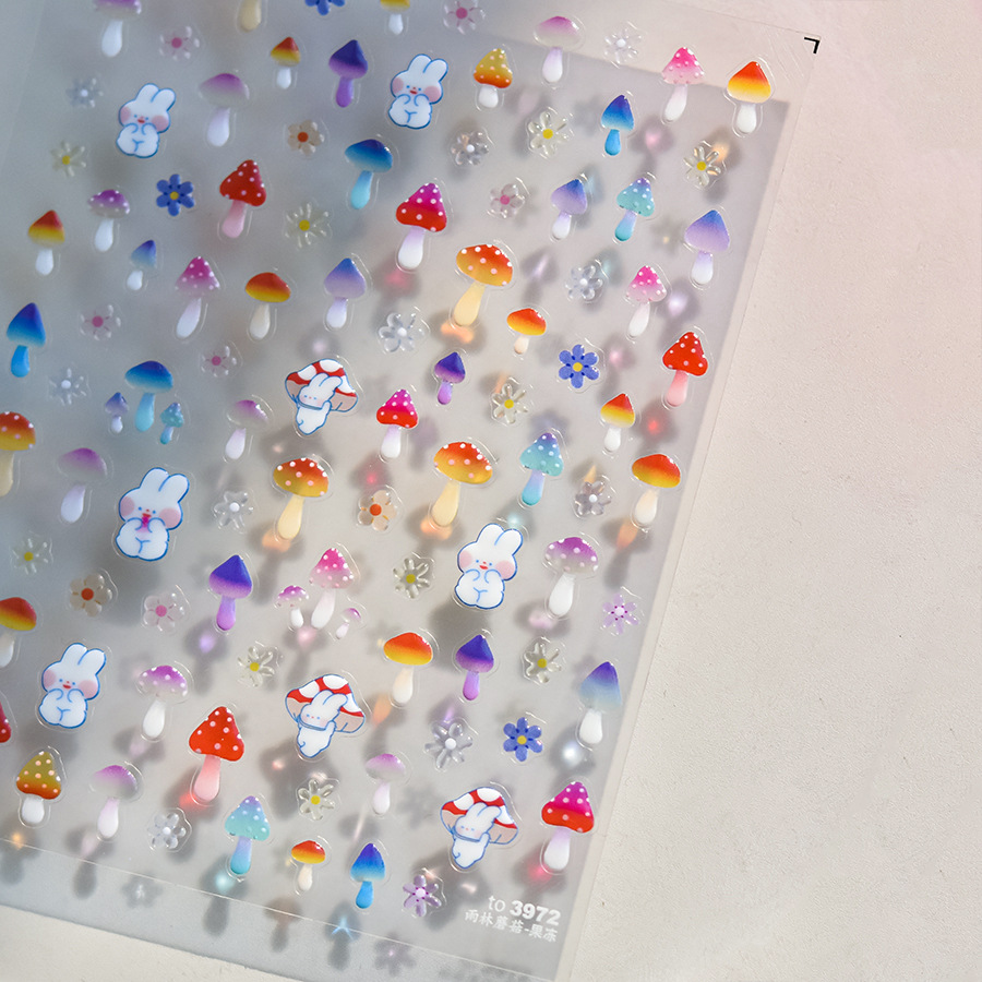 1Pcs 5D Kawaii Nail Stickers C - Nail Art Zelda review and price
