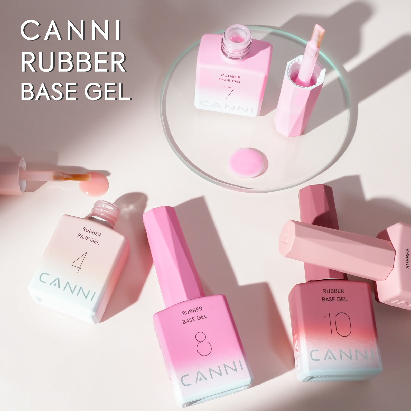 CANNI Nail Gel Polish HEMA/TPO - Nail Art Orange review and price