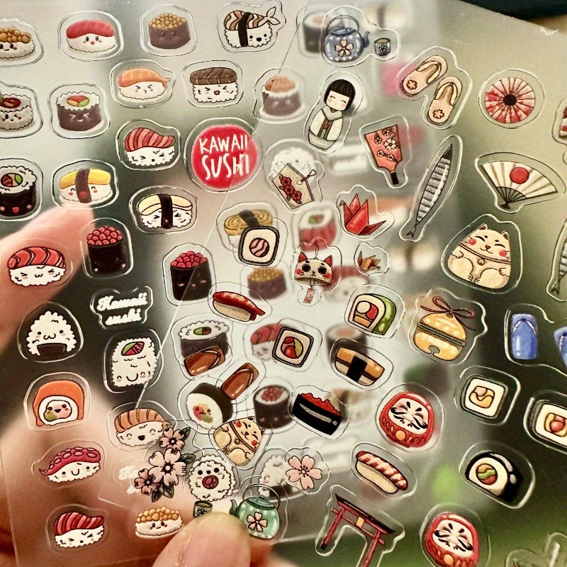 2pcs 3D Sushi Nail Stickers, J - Nail Art Zelda review and price