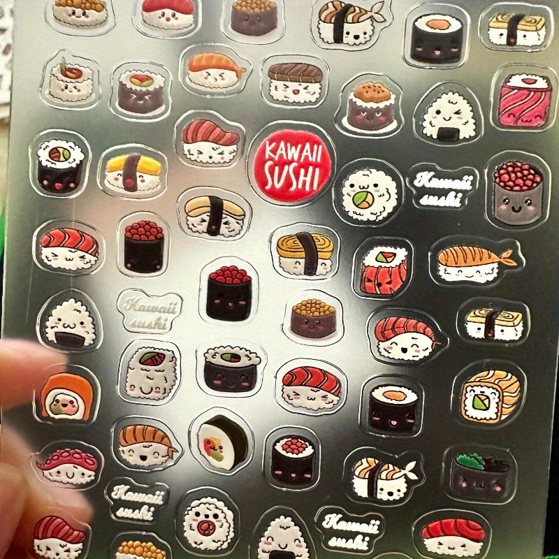 2pcs 3D Sushi Nail Stickers, J - Nail Art Zelda review and price