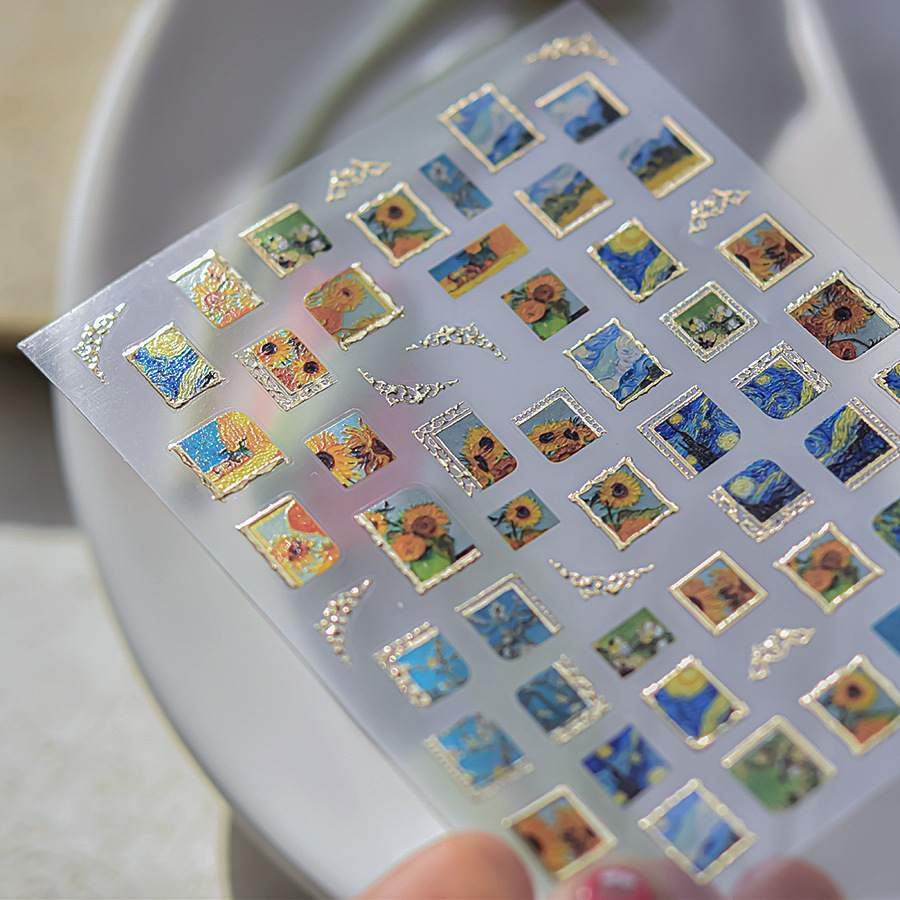 Retro Oil Painting Hot Stampin - Nail Art Zelda review and price