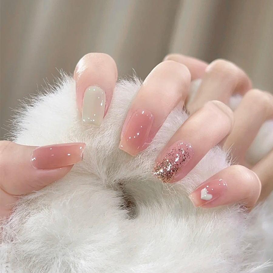 24pcs/set Short Medium fake na - Nail Art Design review and price