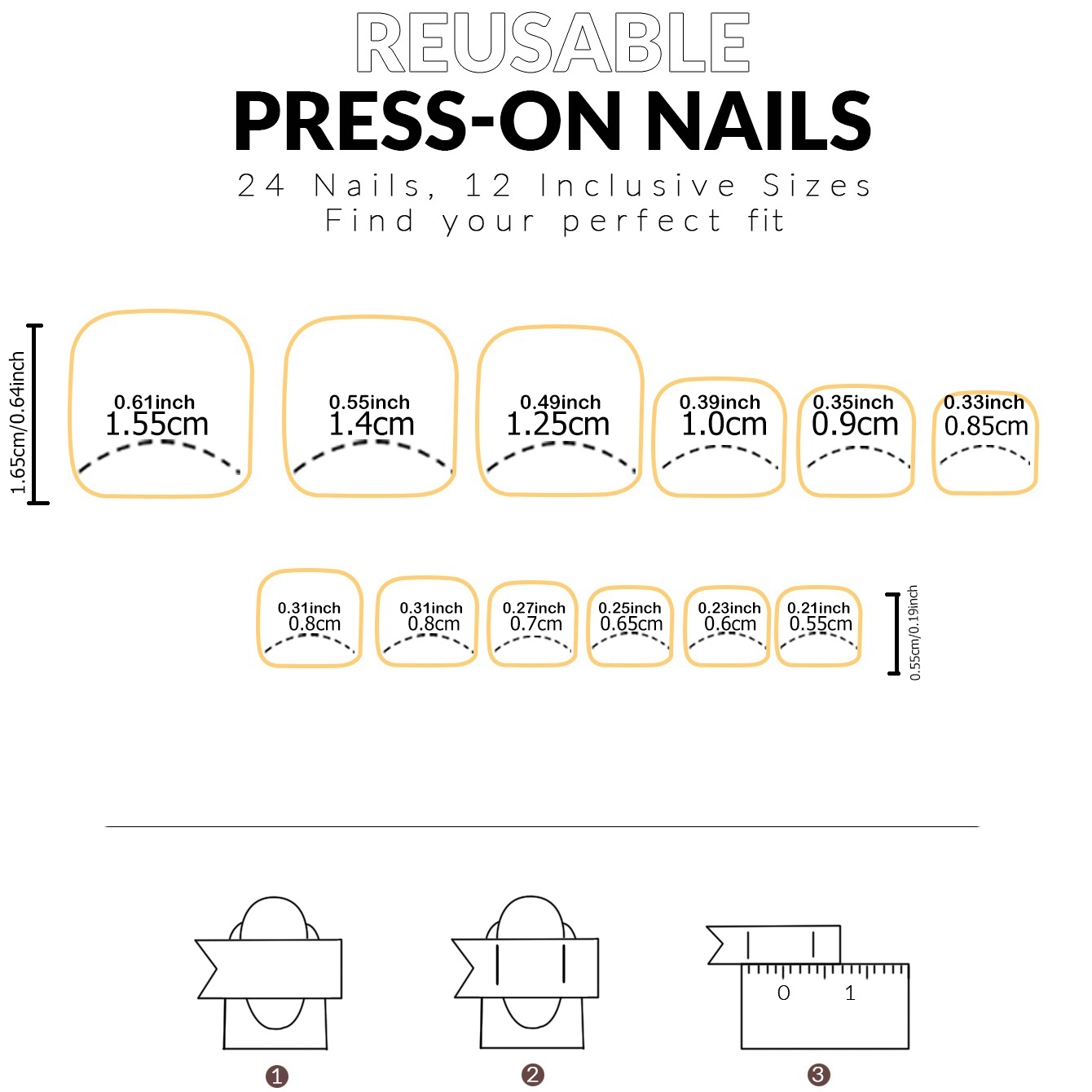 24PCS Short Square Pink With A - Nail Art Design review and price