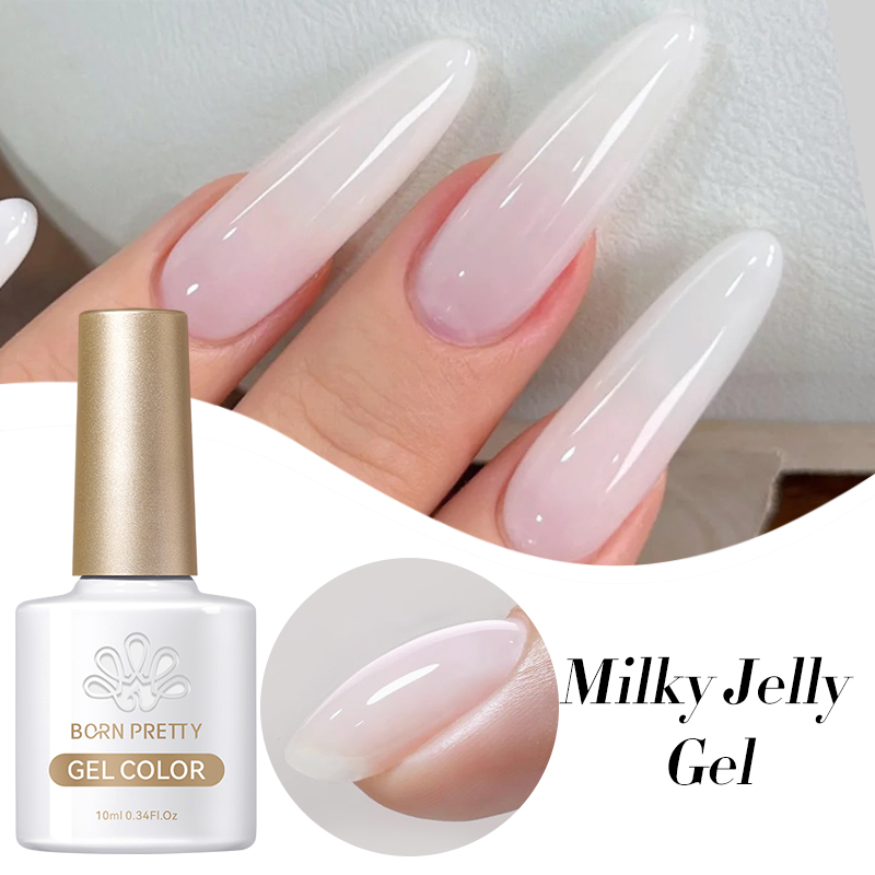 BORN PRETTY 10ml Milky Jelly W - Nail Art Orange review and price