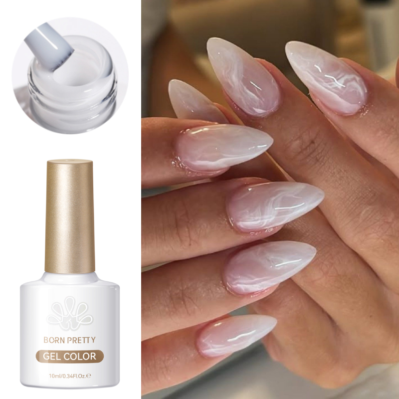 BORN PRETTY 10ml Milky Jelly W - Nail Art Orange review and price