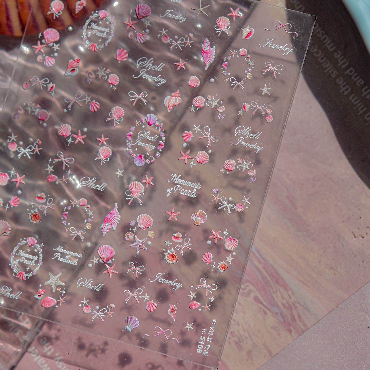 5D Metal Fish Nail Art Sticker - Nail Art Zelda review and price