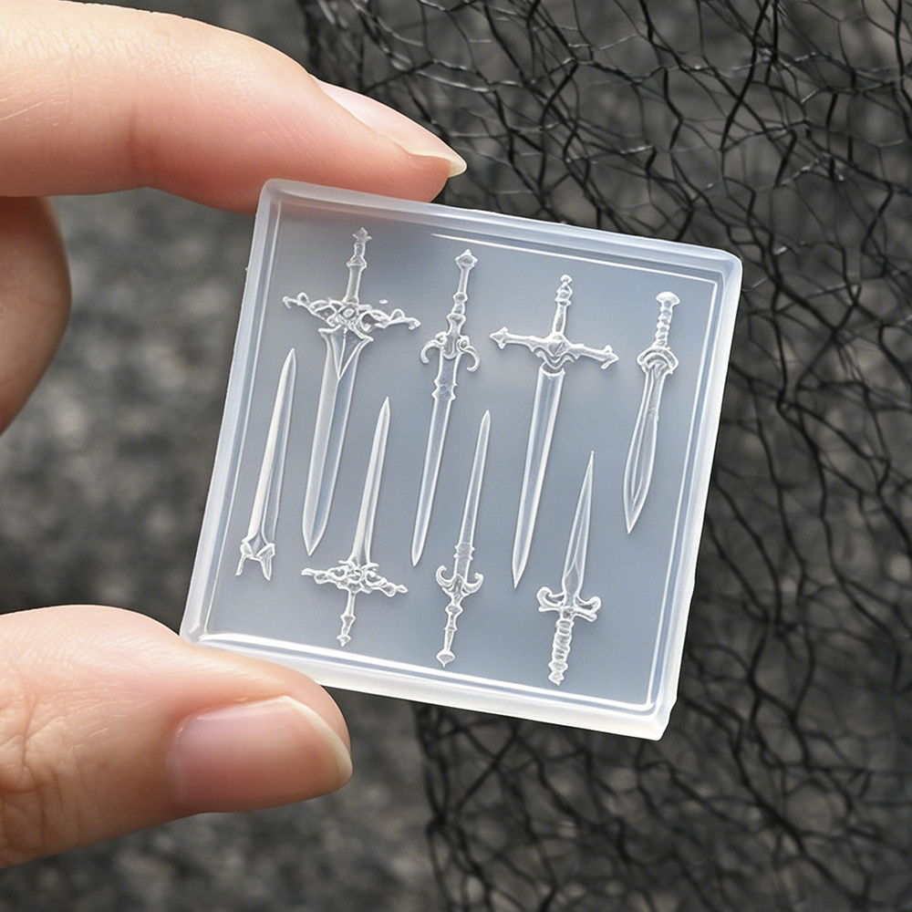 1Pc Mini Sword Nail Mold Medie - Nail Art Vintage review and price