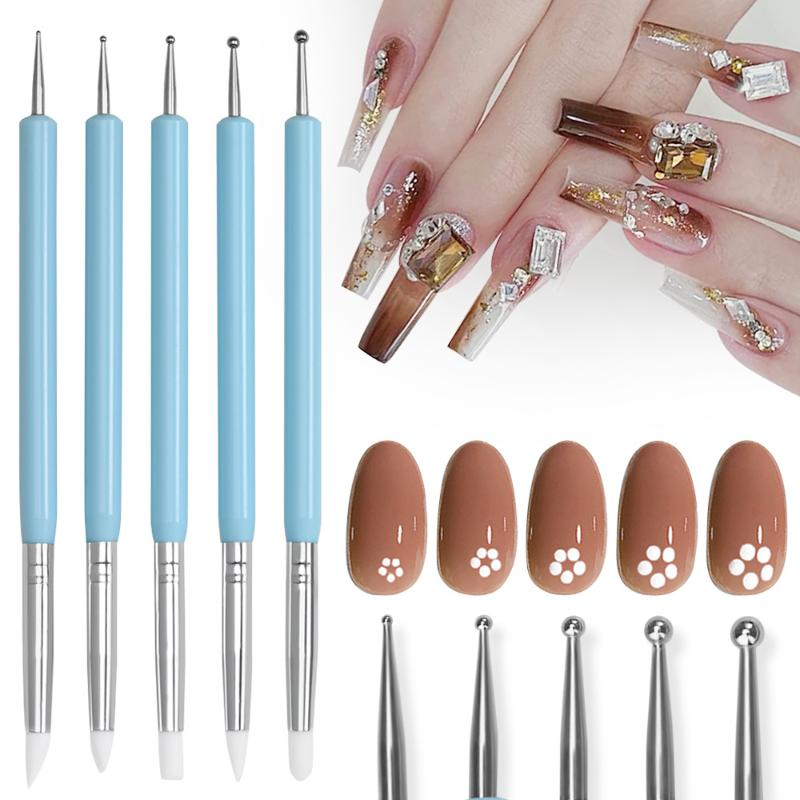 1/10/15 Pcs/Set Dual Ended Rhi - Nail Art Dotting Tool review and price